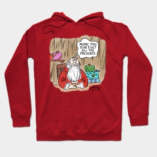 Santa keeps all the gifts! Hoodie